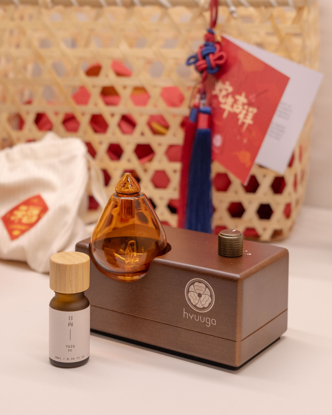 Hyuuga ShinrinYoku Home Diffuser in our CNY Gift Ready Hamper